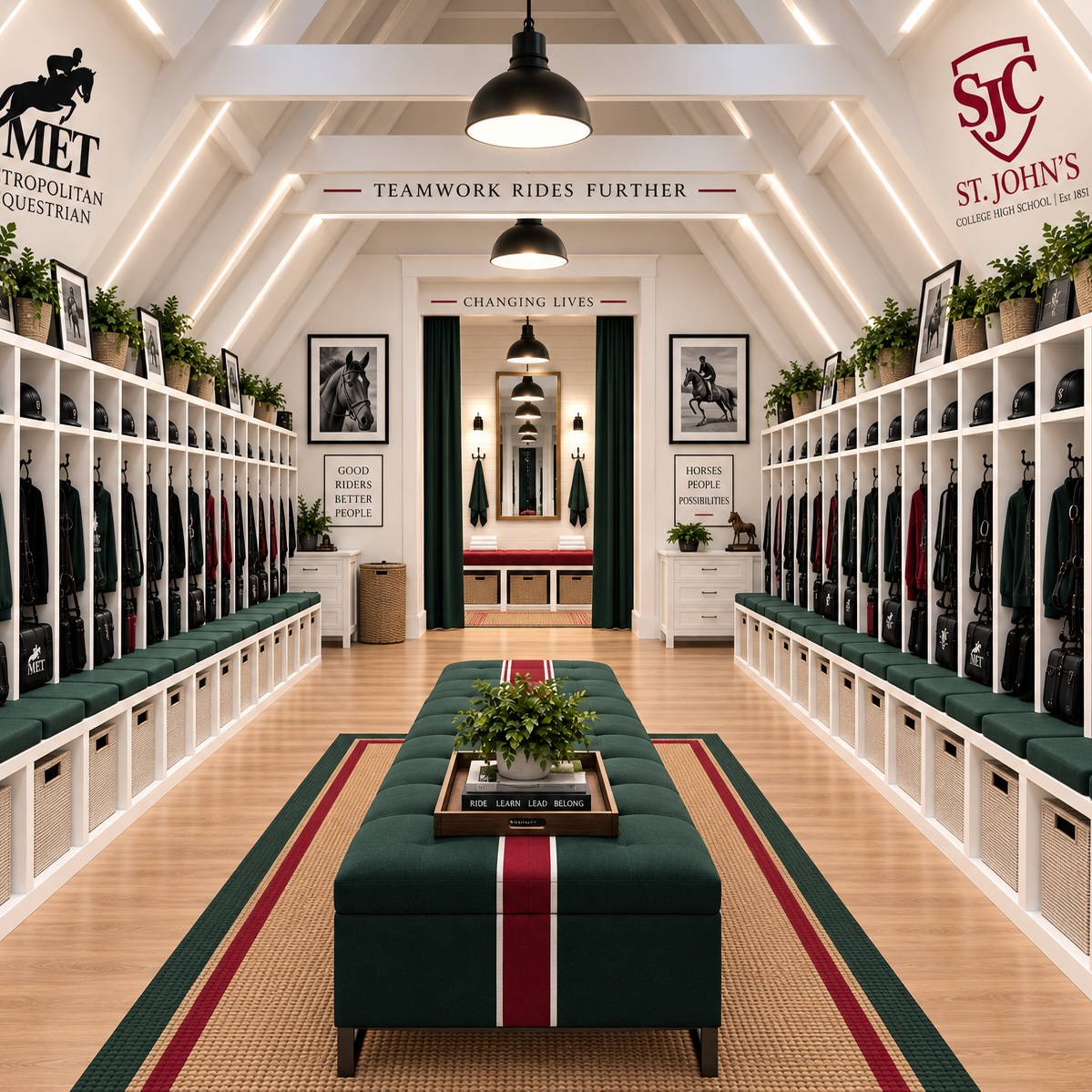 The MET | SJCHS Team Locker Room Campaign - logo